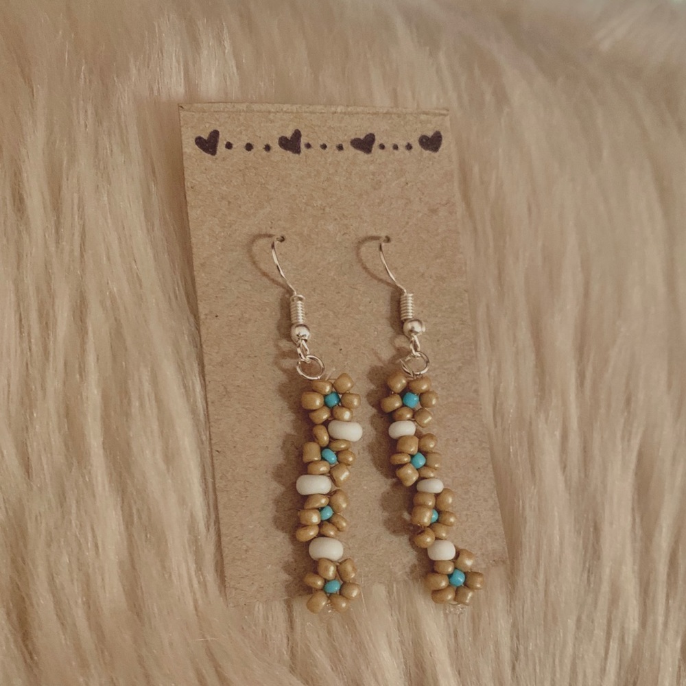bohemian style daisy earrings✨